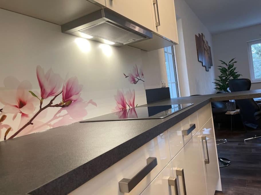 Ferienwohnung Im Gruenen Oranienburg Exteriör bild
